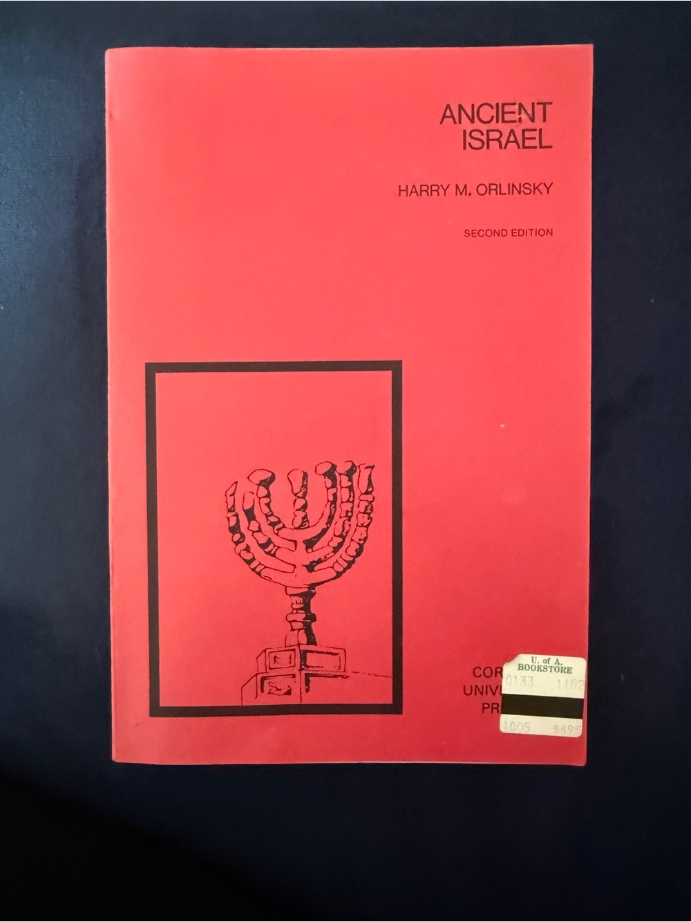 Ancient Israel by Harry M. Orlinsky - Paperback